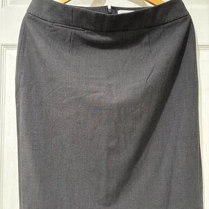 Calvin Klein Charcoal Pencil Skirt